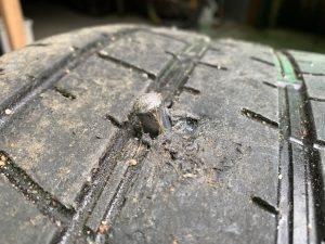 bolt in tyre 1
